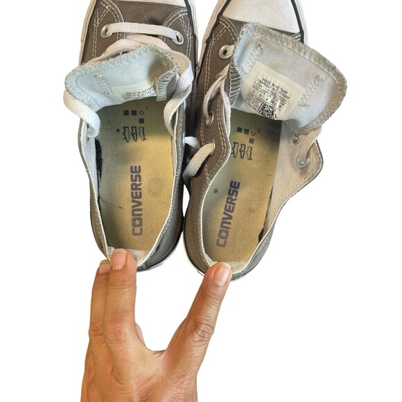 Converse CT All Star 1J794 Men‎ 4  Women 6.0 Gray Charcoal Low Top Shoes Unisex - Picture 9 of 10